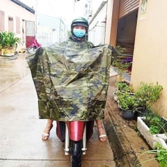 Áo Mưa Cánh Dơi Cao Cấp Mẫu Lính
