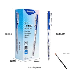 Hộp 20 Bút Bi Xanh Thiên Long