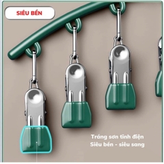 Móc chùm 10 kẹp vòng cung