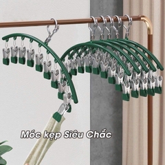 Móc chùm 10 kẹp vòng cung