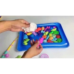 Đồ Chơi Câu Cá 27 Chi Tiết Có Bể Phao Kèm Cần Câu Nhựa Cho Bé Vui Nhộn