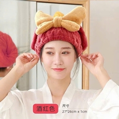 Khăn Ủ Tóc,Mũ Quấn Tóc Nơ To sieuu Xinhh