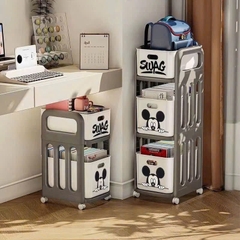 Kệ Nhựa Để Đồ 3 Tầng Mickey