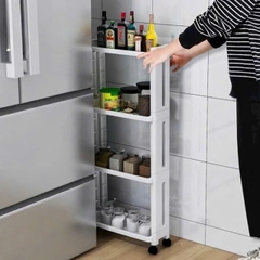 KỆ ĐỰNG ĐỒ GÓC HẸP 4 TẦNG