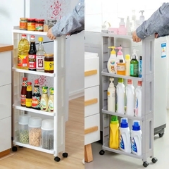 KỆ ĐỰNG ĐỒ GÓC HẸP 4 TẦNG
