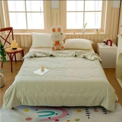 Chăn đũi hè caro Muji Basic 2mx2m3