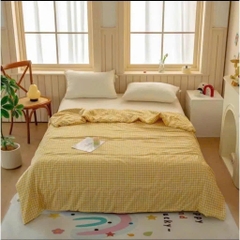 Chăn đũi hè caro Muji Basic 2mx2m3