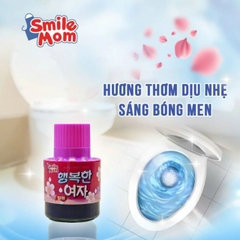 CỐC THẢ BỒN CẦU HÀN QUỐC SMILE MOM