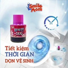 CỐC THẢ BỒN CẦU HÀN QUỐC SMILE MOM