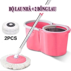 BỘ THÙNG LAU NHÀ 360 độ cỡ nhỏ
