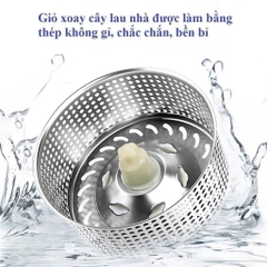 BỘ THÙNG LAU NHÀ 360 độ cỡ nhỏ