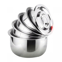Bộ 5 món nồi INOX Cao Cấp My Home không quai