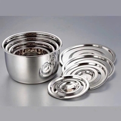 Bộ 5 món nồi INOX Cao Cấp My Home không quai