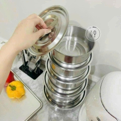 Bộ 5 món nồi INOX Cao Cấp My Home không quai