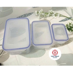 Set 3 Hộp Đựng Thực Phẩm Cao Cấp Việt Nhật 6530
