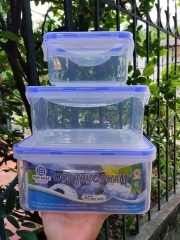 Set 3 Hộp Đựng Thực Phẩm Cao Cấp Việt Nhật 6530