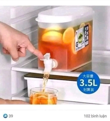 BÌNH NƯỚC 3,5L VIỆT NHẬT CÓ VÒI TIỆN LỢI