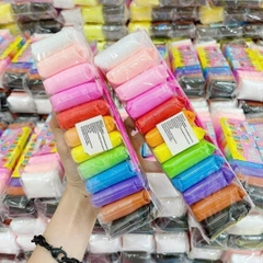 SET 12 CỤC ĐẤT SÉT TỰ KHÔ KHÔNG DÍNH TAY SIÊU NHẸ