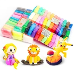 SET 12 CỤC ĐẤT SÉT TỰ KHÔ KHÔNG DÍNH TAY SIÊU NHẸ