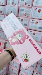 HỘP 10 GÓI  KHĂN GIẤY ƯỚT GẤU DÂU LOSTO