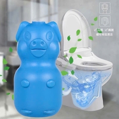 Heo thả bồn cầu