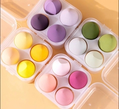 Set 4 Bông Mút Trang Điểm hình trứng siêu cute