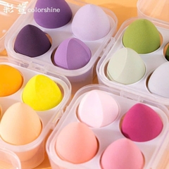 Set 4 Bông Mút Trang Điểm hình trứng siêu cute