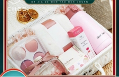 Set 4 Bông Mút Trang Điểm hình trứng siêu cute