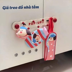 Móc hút chân không pop up treo đồ nhà tắm, đồ bếp, chìa khóa
