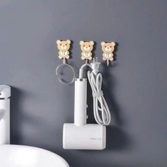 Bộ 3 móc dán tường Hook siêu nhí nhảnh