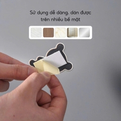 Bộ 3 móc dán tường Hook siêu nhí nhảnh