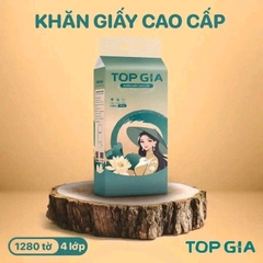 THÙNG 4 GÓI GIẤY RÚT TOPGIA CÔ GÁI CAO CẤP DÀY SIÊU DAI