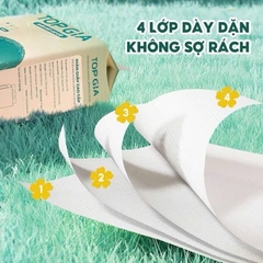 THÙNG 4 GÓI GIẤY RÚT TOPGIA CÔ GÁI CAO CẤP DÀY SIÊU DAI
