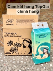 THÙNG 4 GÓI GIẤY RÚT TOPGIA CÔ GÁI CAO CẤP DÀY SIÊU DAI