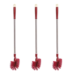 CHỔI CỌ TOILET 2 ĐẦU CÁN INOX MẪU MỚI HOT