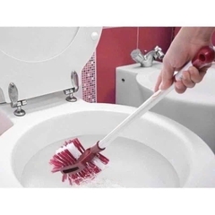 CHỔI CỌ TOILET 2 ĐẦU CÁN INOX MẪU MỚI HOT