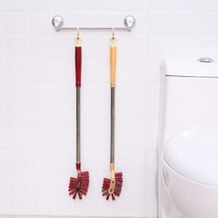 CHỔI CỌ TOILET 2 ĐẦU CÁN INOX MẪU MỚI HOT