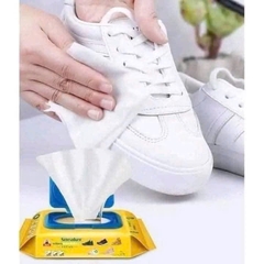 Giấy Khăn ướt lau giày thần thánh Sneaker