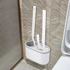 Bộ 3 Bàn Chải Vệ Sinh Toilet Dán Tường