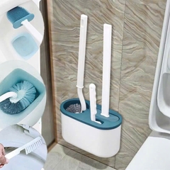 Bộ 3 Bàn Chải Vệ Sinh Toilet Dán Tường