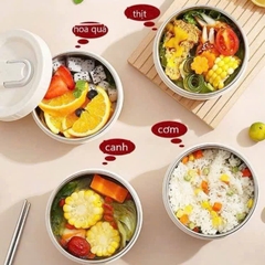 BỘ HỘP CƠM GIỮ NHIỆT LUCKY 3 TẦNG