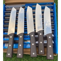 Dao Thái Cán Gỗ 30cm Lưỡi Bằng Asakh Japan No.323