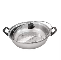 NỒI INOX 28CM NẮP KÍNH