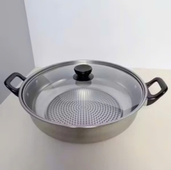 NỒI INOX 28CM NẮP KÍNH