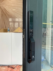 Khóa vân tay cửa nhôm HUMMER HM-5880F Face ID