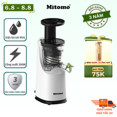 Máy Ép Trái Cây Chậm Mitomo EC-55 Màu Trắng