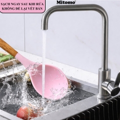 Bộ Dụng Cụ Nấu Ăn Silicone Cán Gỗ Tự Nhiên 12 Món Mitomo - An Toàn, Chịu Nhiệt Cao