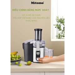 Máy Ép Trái Cây Nhanh Công Suất Cao Mitomo KJ-3057
