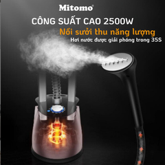 Bàn là hơi nước đứng cao cấp Mitomo GC-899 Max Màu Bạc