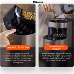 Máy làm sữa hạt tự động cao cấp Mitomo MSH-986MAX